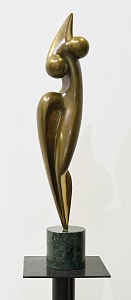 «Композиция с двумя шарами», 1991