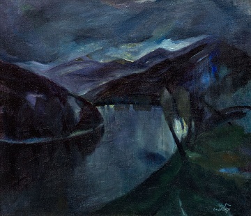«Ночной пейзаж», 1930-е