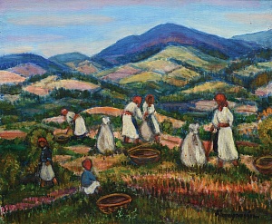  — «На горной долине», 1980-е