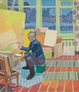 «Виктор Зарецкий за работой», 1980-е