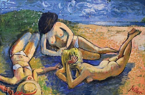  — «На пляже», 1970-е
