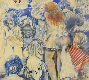  — «Женщины. В автобусе», 1989