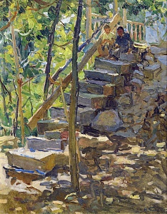 «Армянский дворик», 1950-е