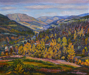  — «Осень за селом», 1990