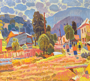 «Сельський пейзаж», 1980