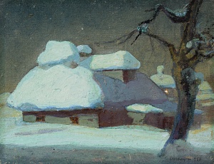 «Зимний пейзаж», 1920