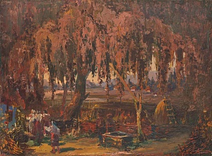 Эскиз к спектаклю «Тарас Бульба», 1998