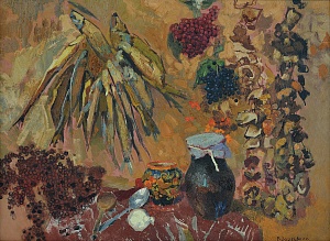 Натюрморт с рыбой и грибами, 1973