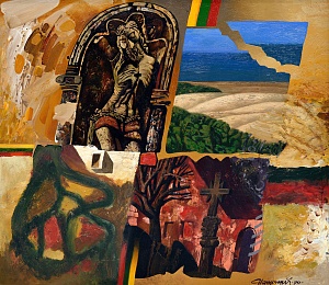 «Открытка из Литвы», 1990