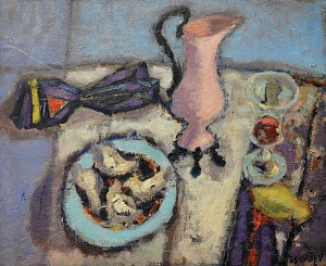 «Натюрморт с устрицами», 1930-е